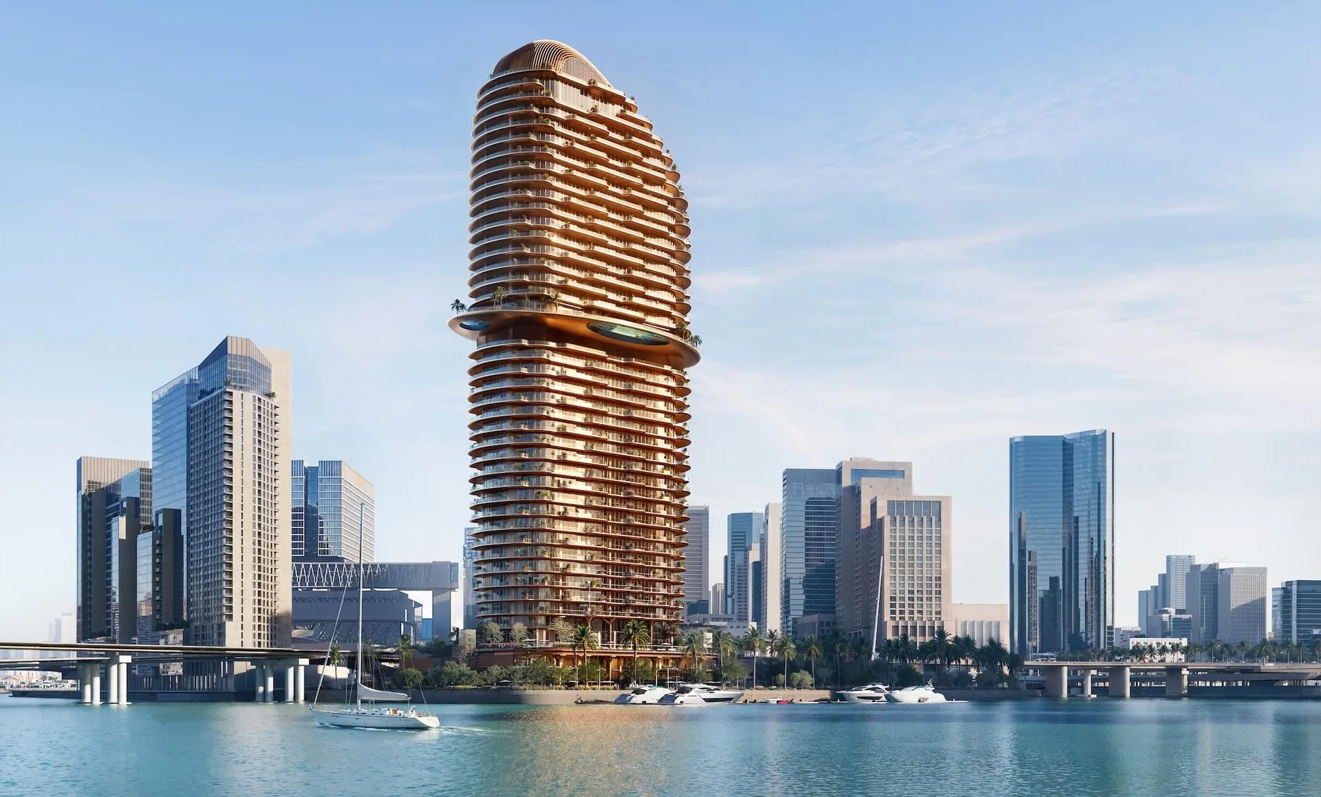 Jumeirah Residences Al Maryah Island — waterfront branded homes with private terraces