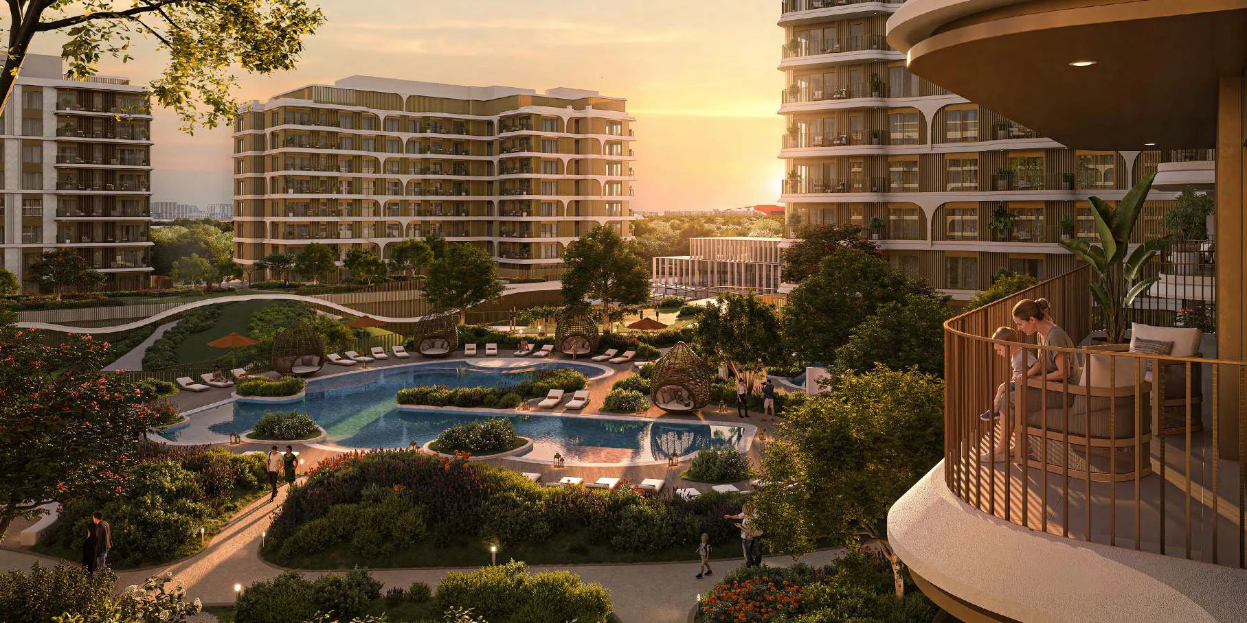 The Canopies at Yas Point — waterfront apartments on the northern tip of Yas Island