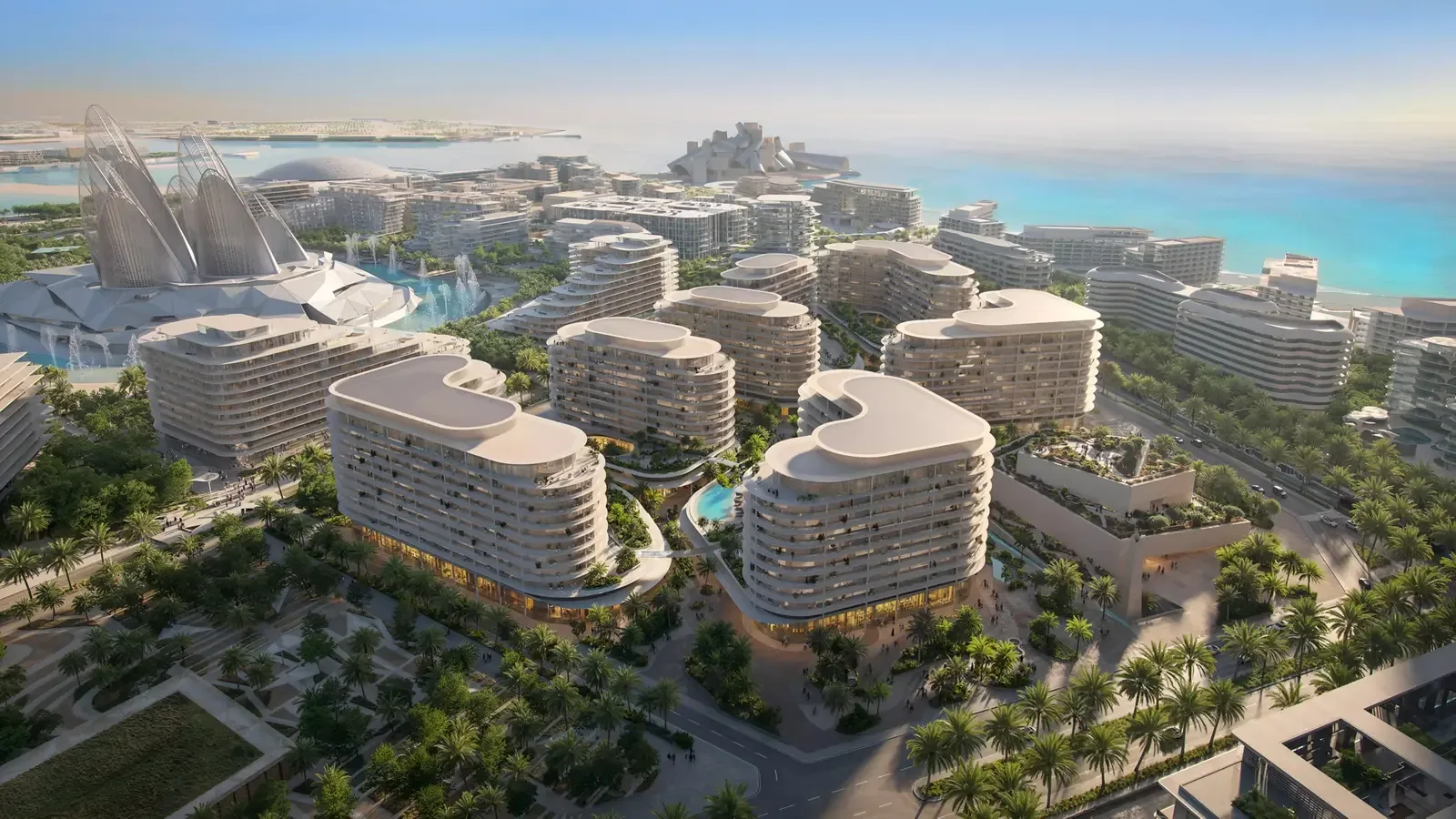 The Row Saadiyat — boutique residences on the front row of the Saadiyat Cultural District
