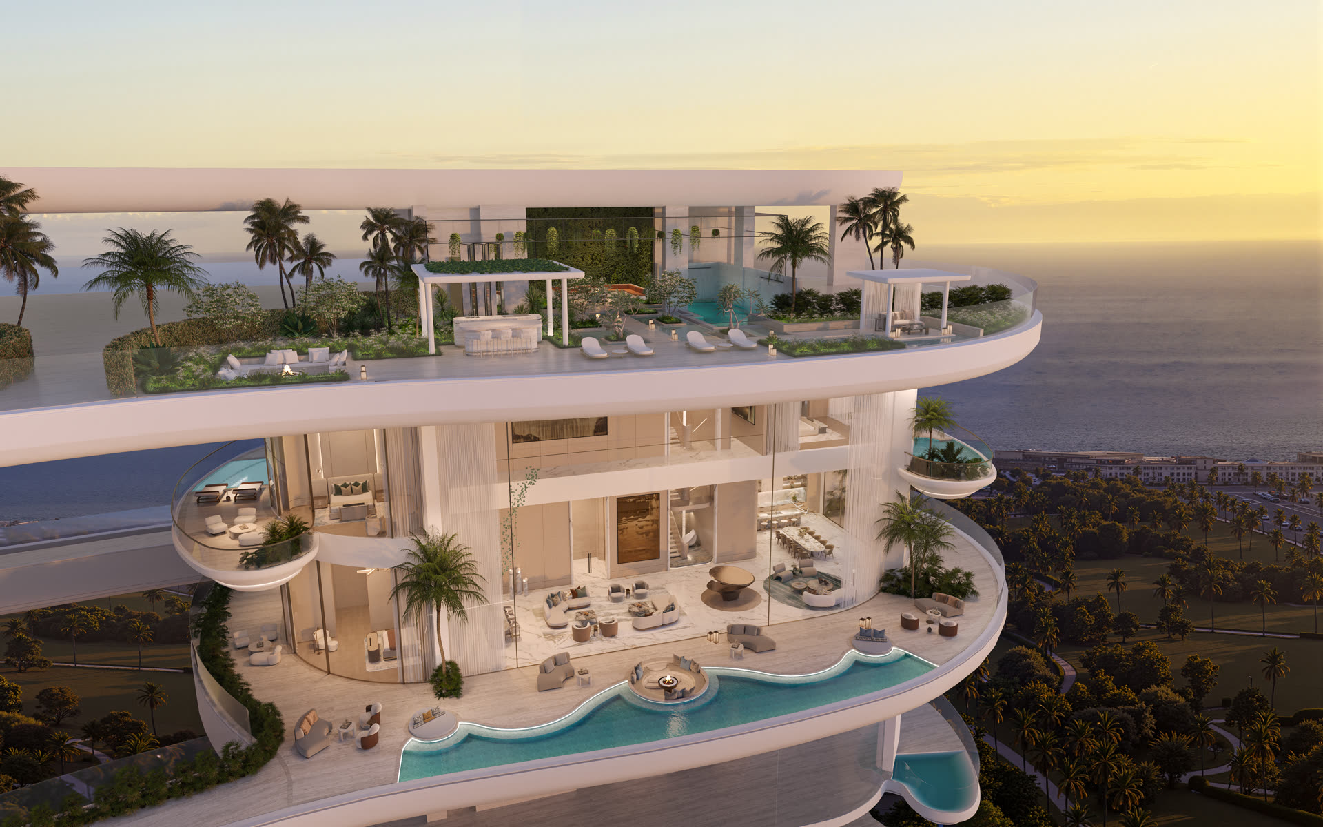 Penthouse terrace