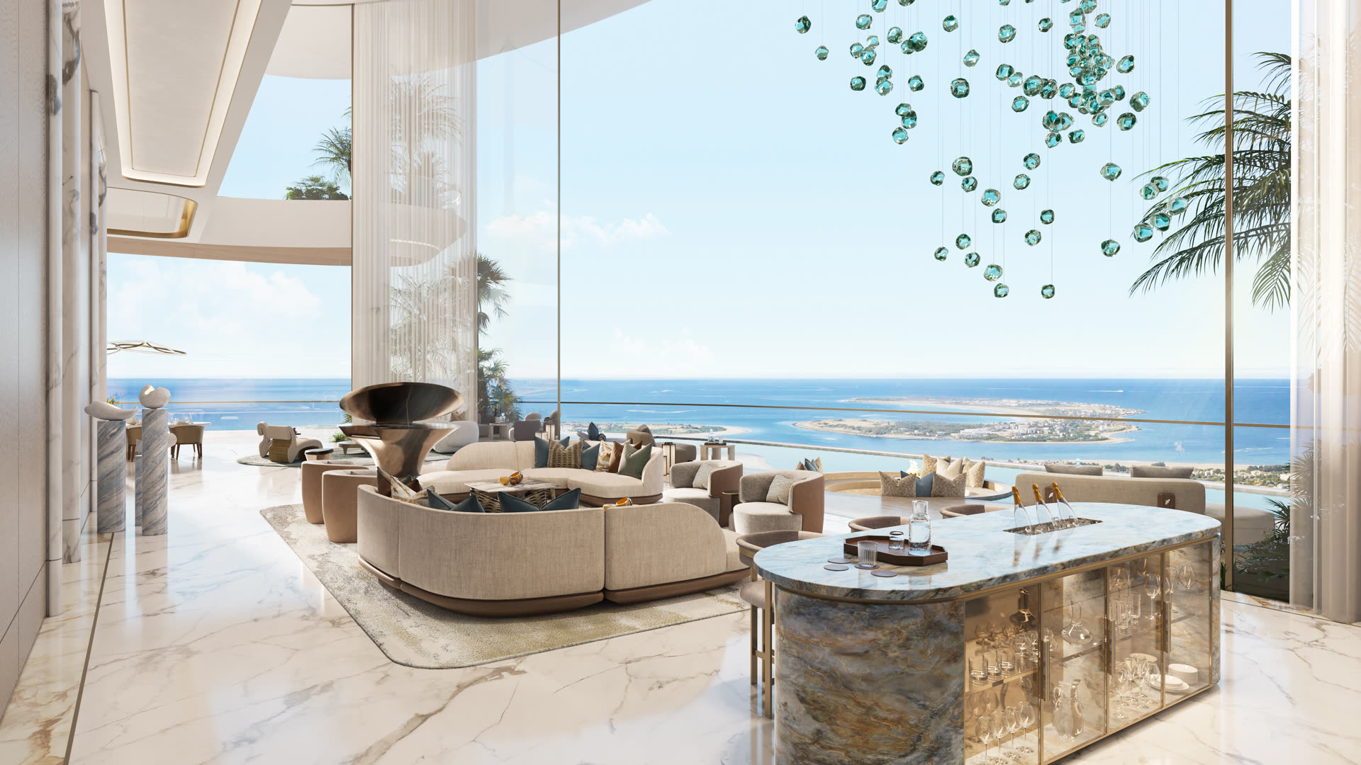 Living room, Gulf aspect