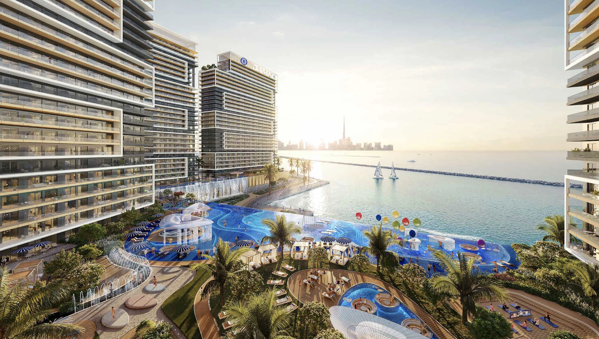 Chelsea Residences — DAMAC waterfront towers in Dubai Maritime City