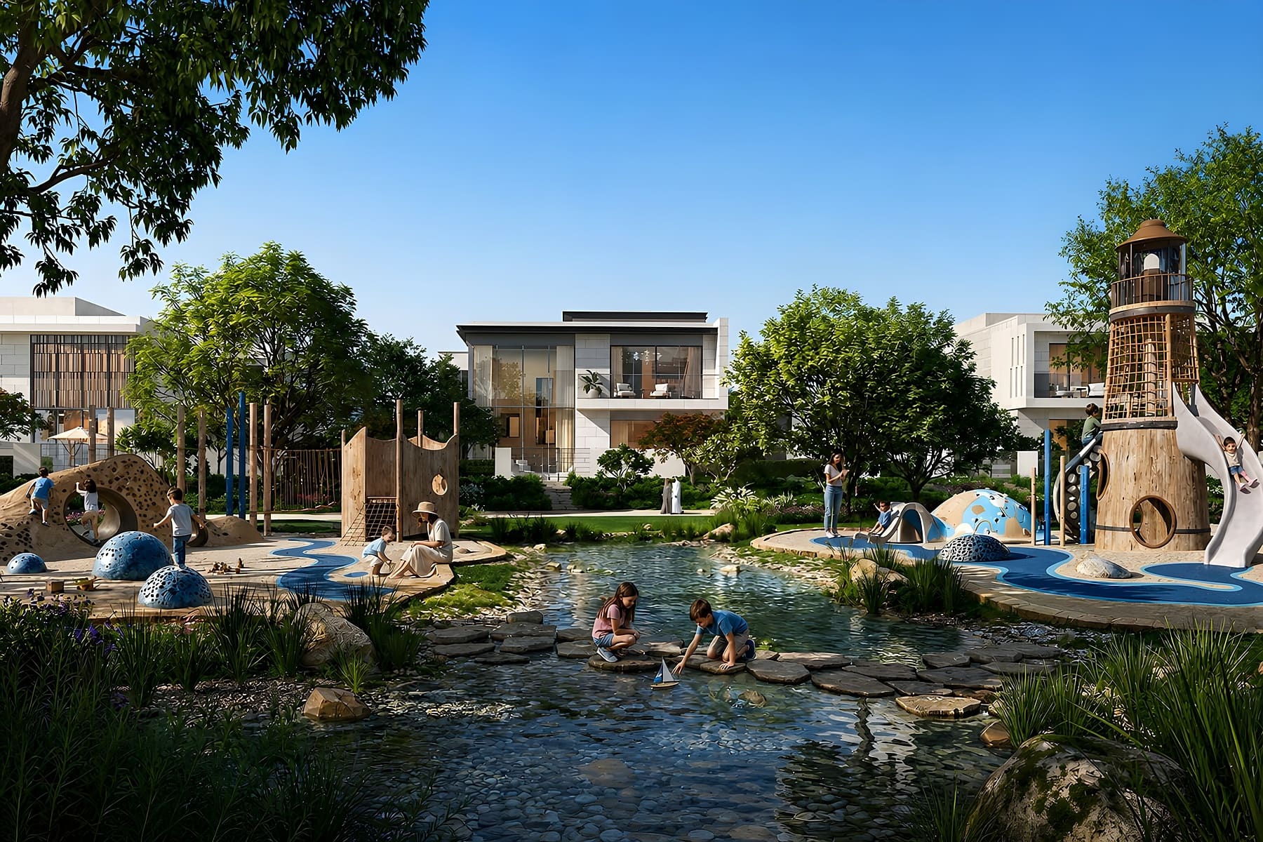 Family and play areas